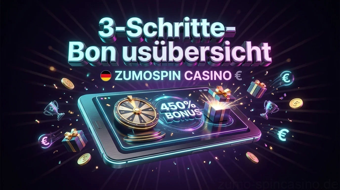 3-Schritte-Bonusübersicht